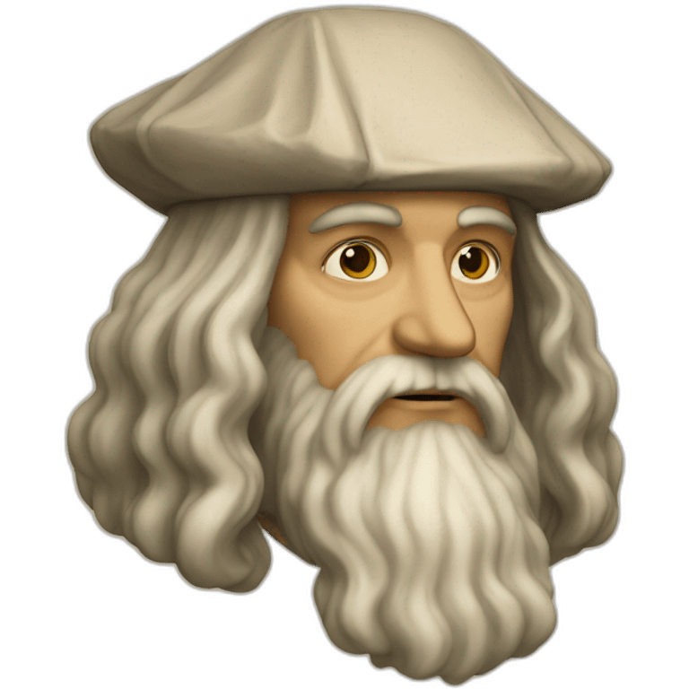 Leonardo da vinci emoji