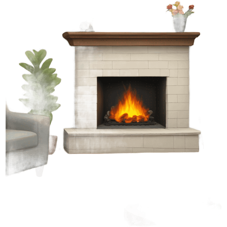 fireplace  emoji