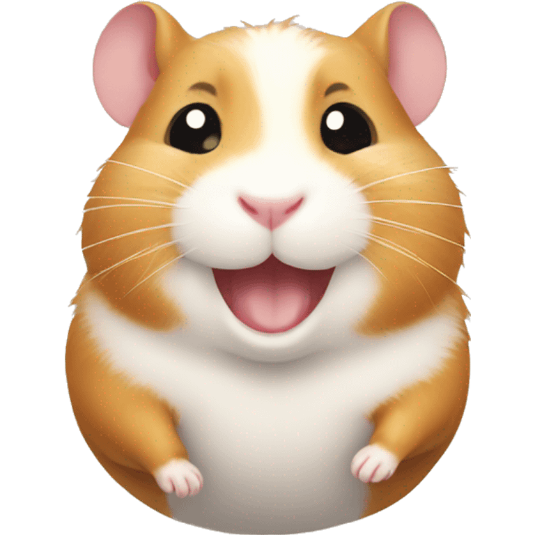 happy hamster emoji