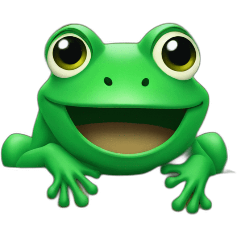 jungle in frog emoji