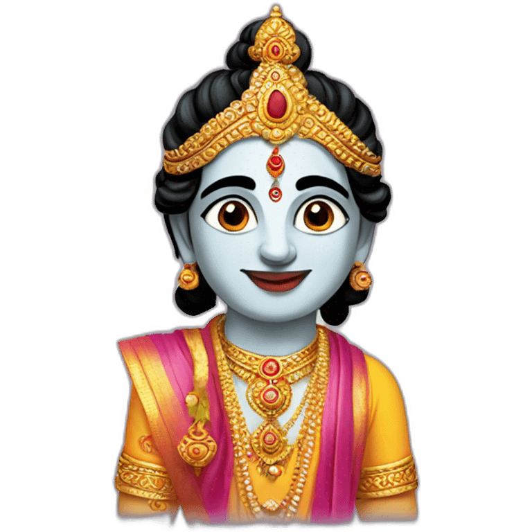 Lord shri krishna  emoji