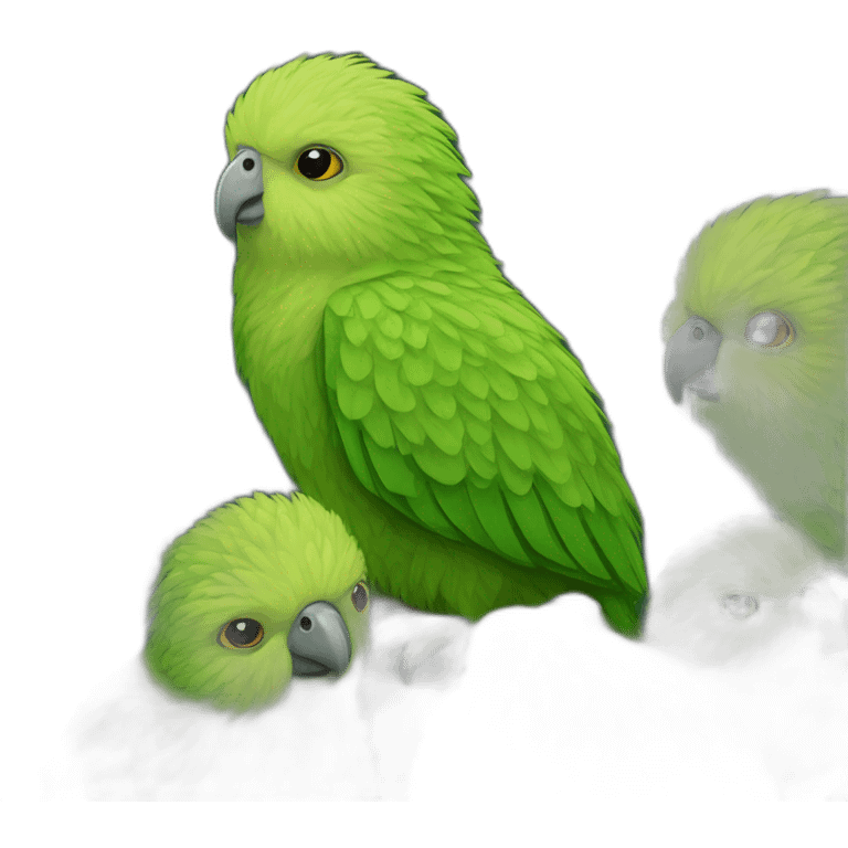 Kakapo bird emoji