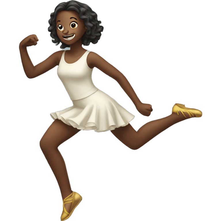 Girl dancing emoji