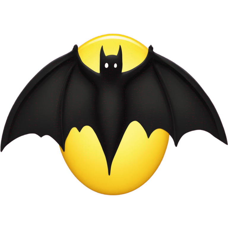 Batman logo emoji