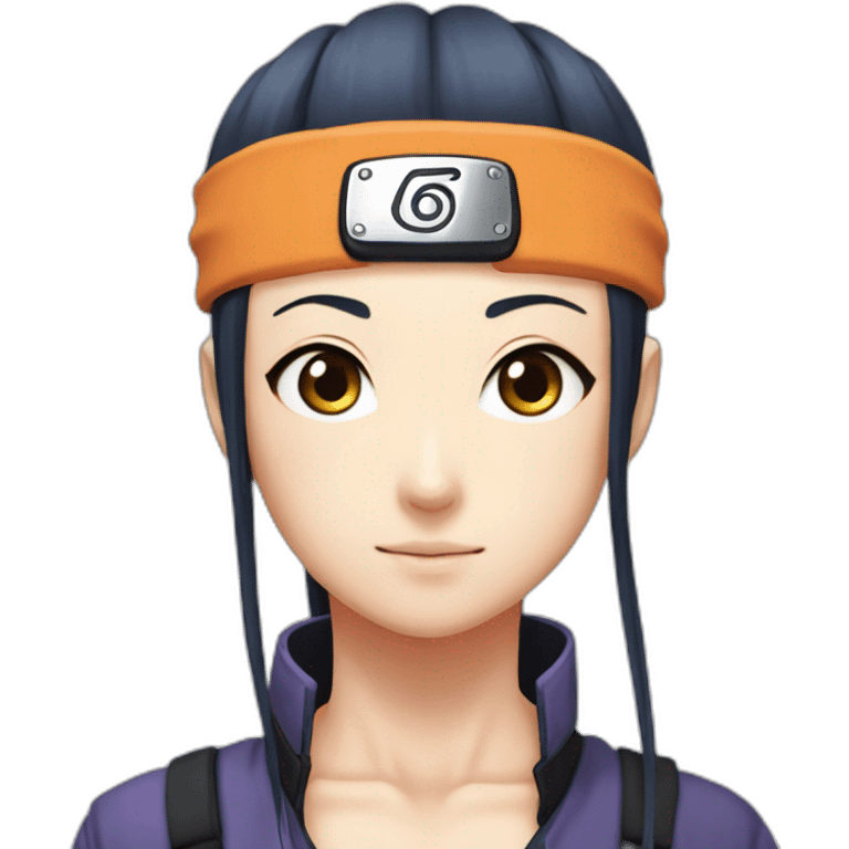 Hinata Hyûga from the Naruto manga emoji