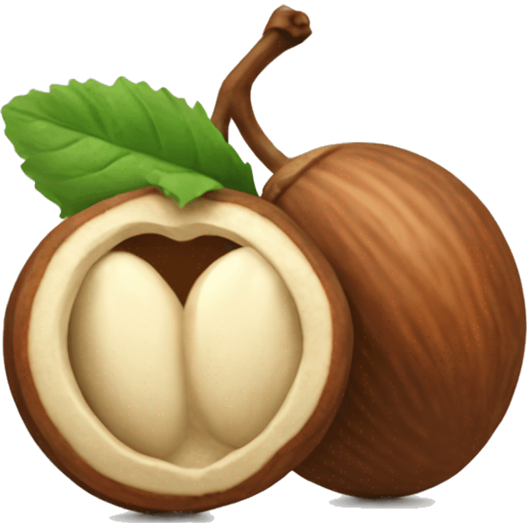 hazelnut involucre emoji