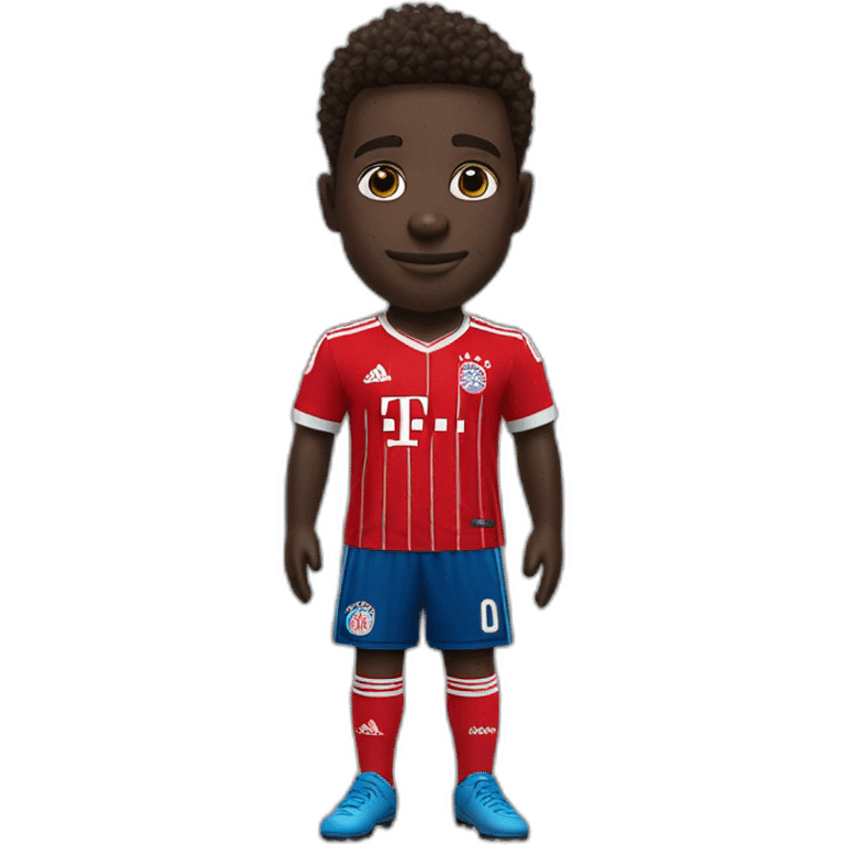 ALPHONSO DAVIES Bayern Munich jersey emoji