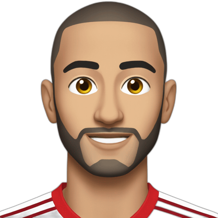 Hakim ziyech morocco emoji