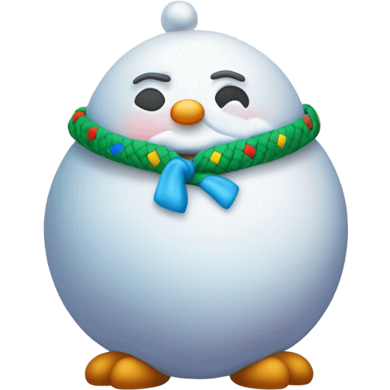 Boneco de neve emoji