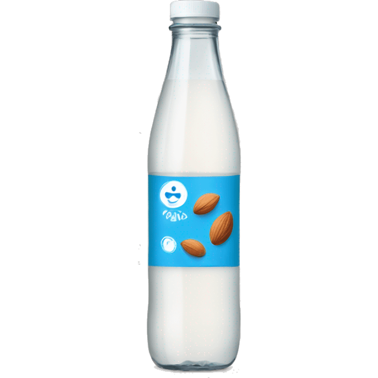 Bottle of almond water emoji