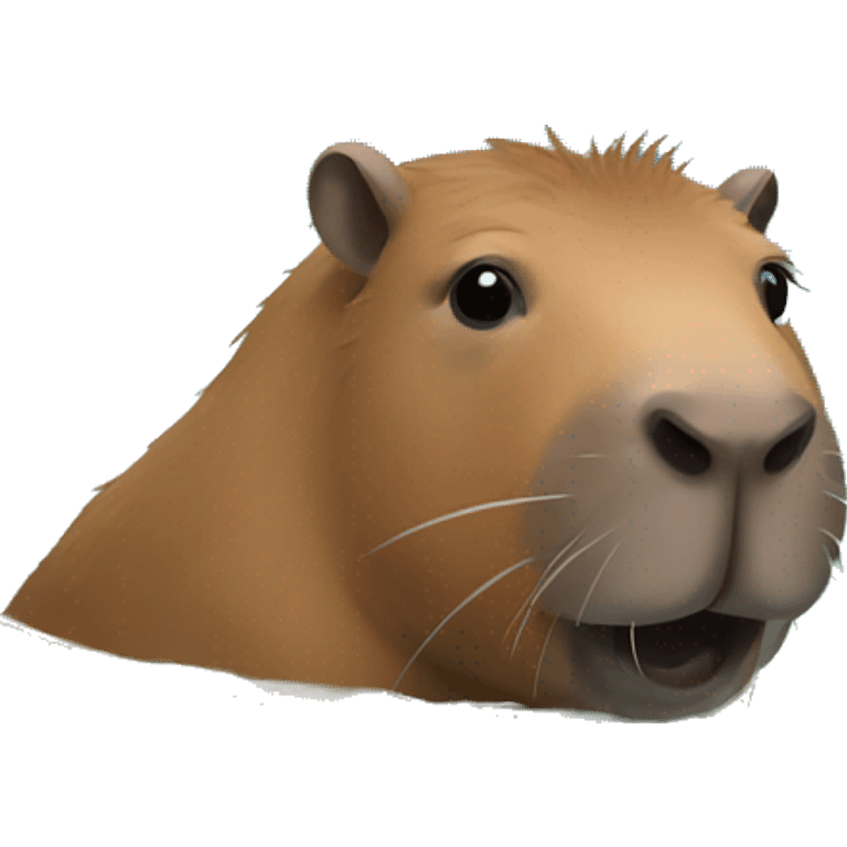 Capibara in the water  emoji