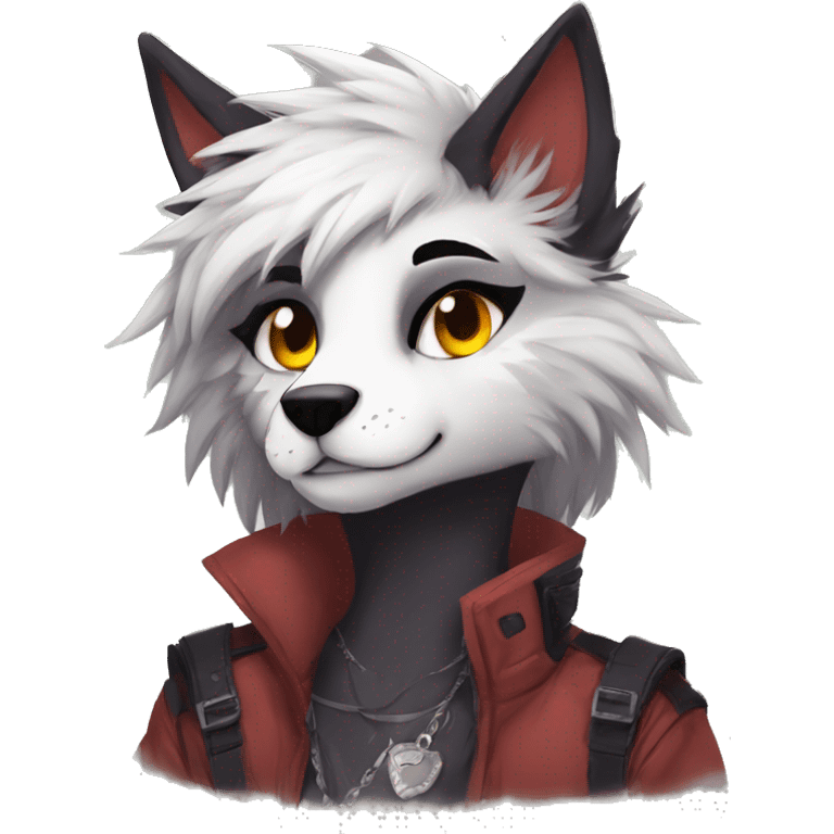 Edgy anthro furry by Falvie, LiLaiRa, griffsnuff, AngieWolf emoji