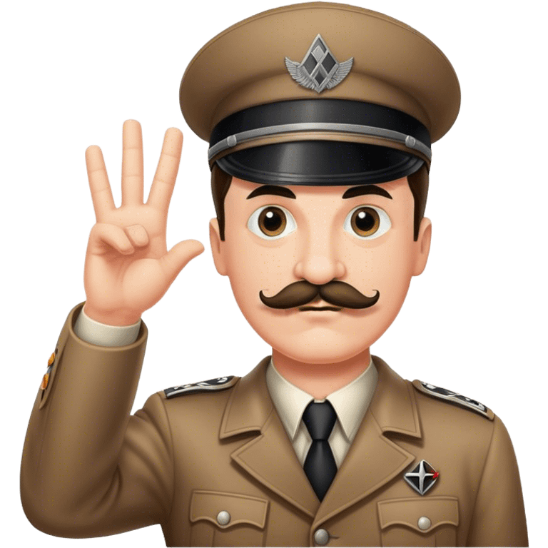 Hitler salute  emoji