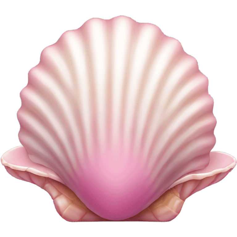 Pink shell with pearl  emoji