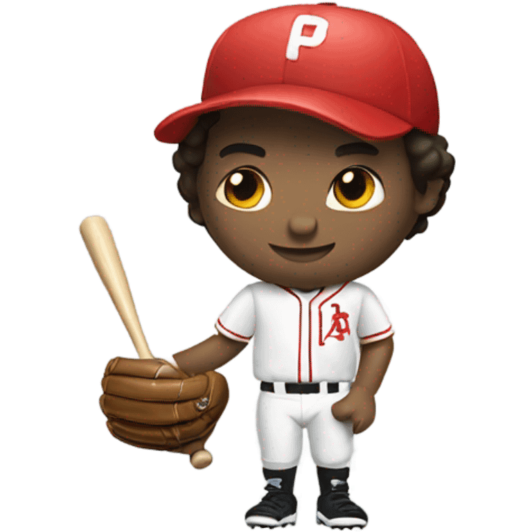 Short baseball player emoji