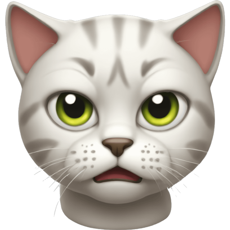 cat angry emoji