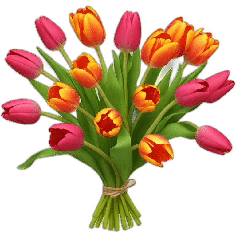 Tulip bouquet  emoji