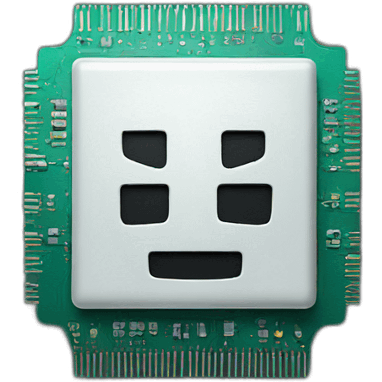 computer chip emoji