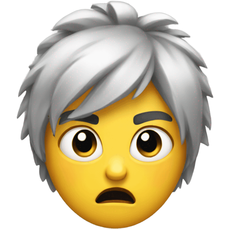 Angry chick emoji