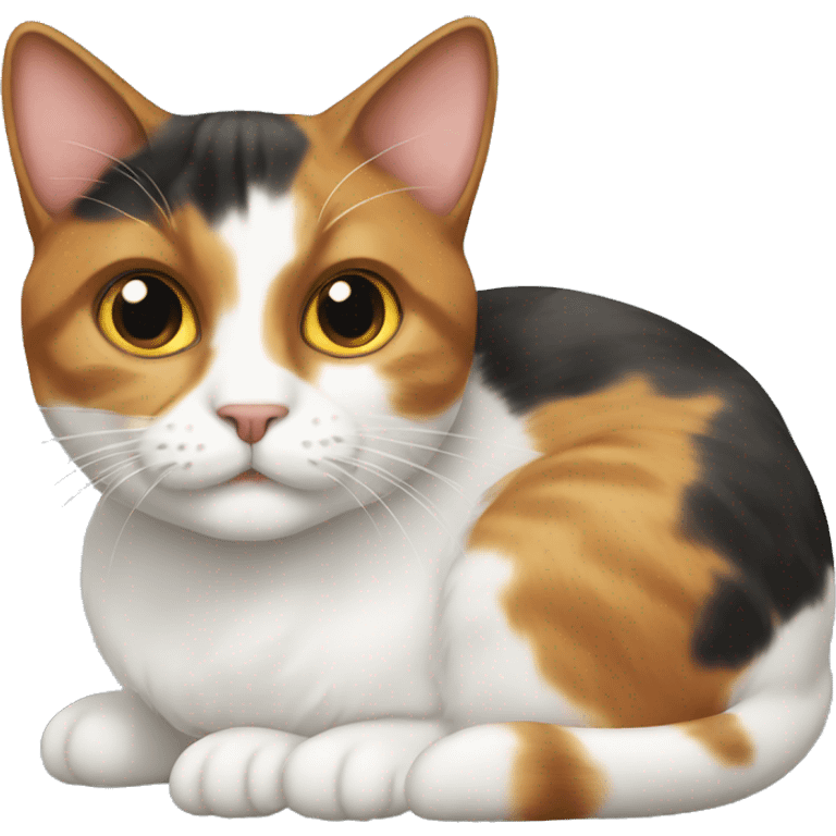 Calico cat emoji