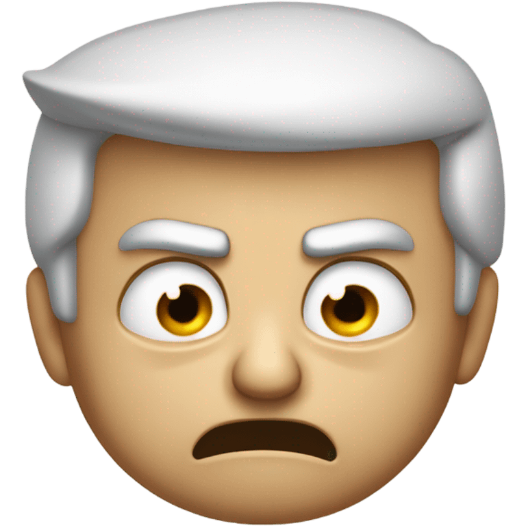 Angry trump emoji