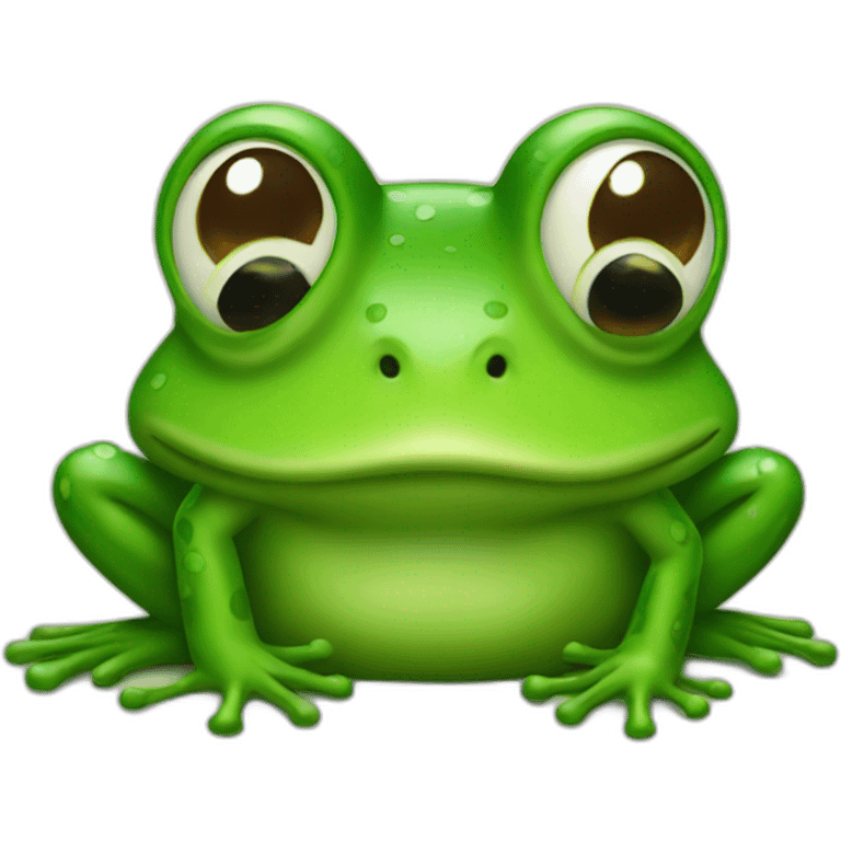 mr frog iphone emoji