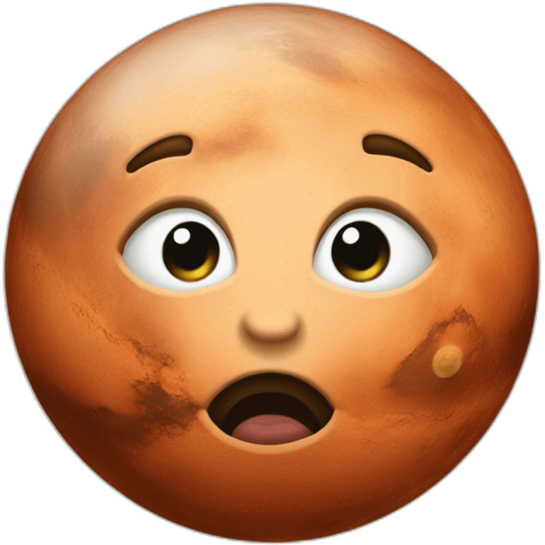 rising mars emoji