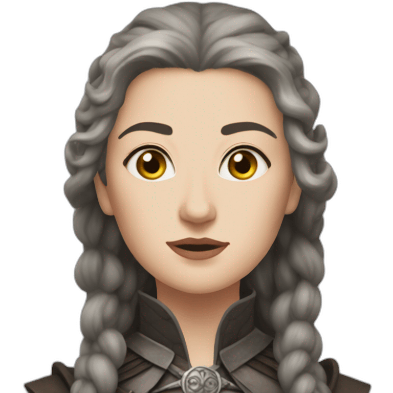 Lady stark game of thrones emoji