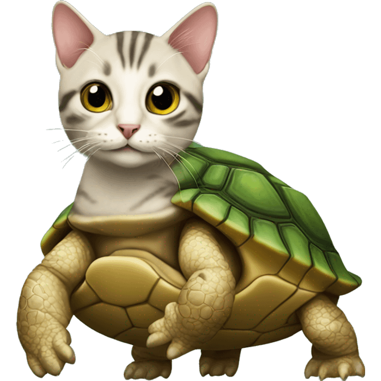 Cat turtle hybrid emoji