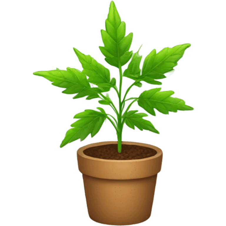 Weed plant emoji