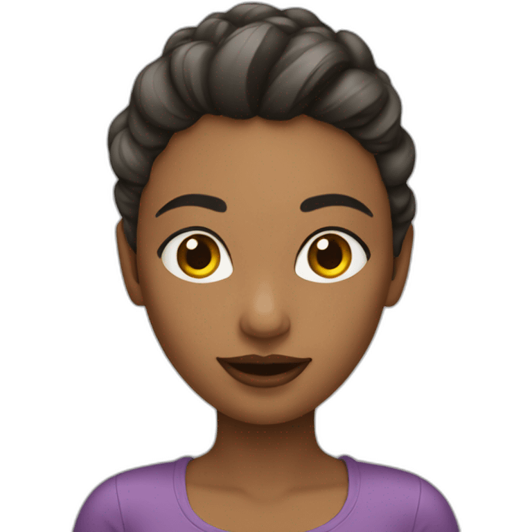 Femme à poil emoji