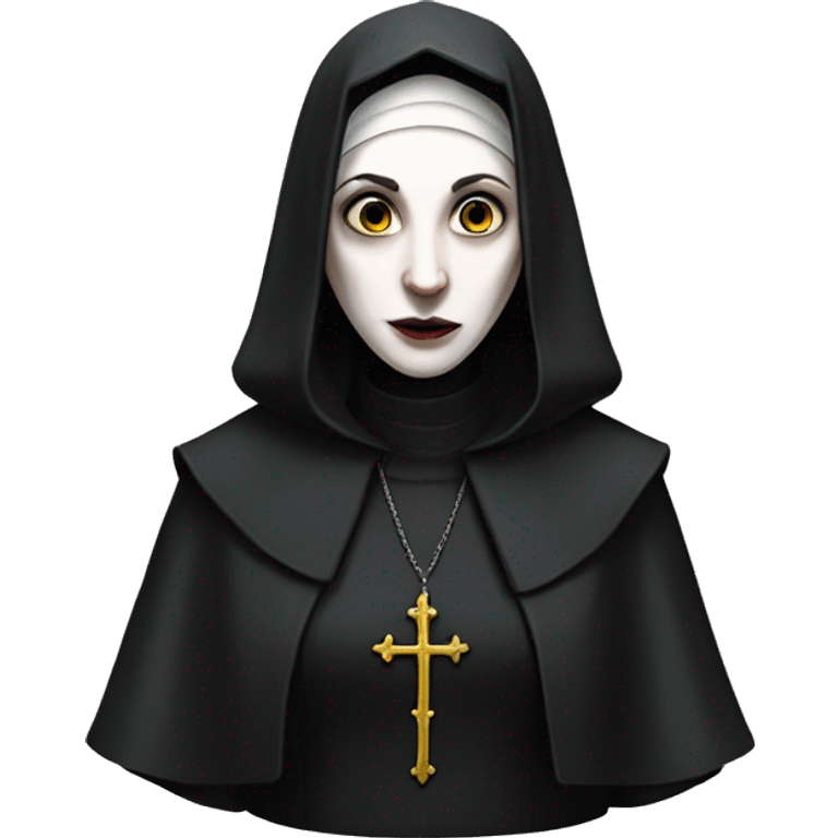 The nun, gothic emoji