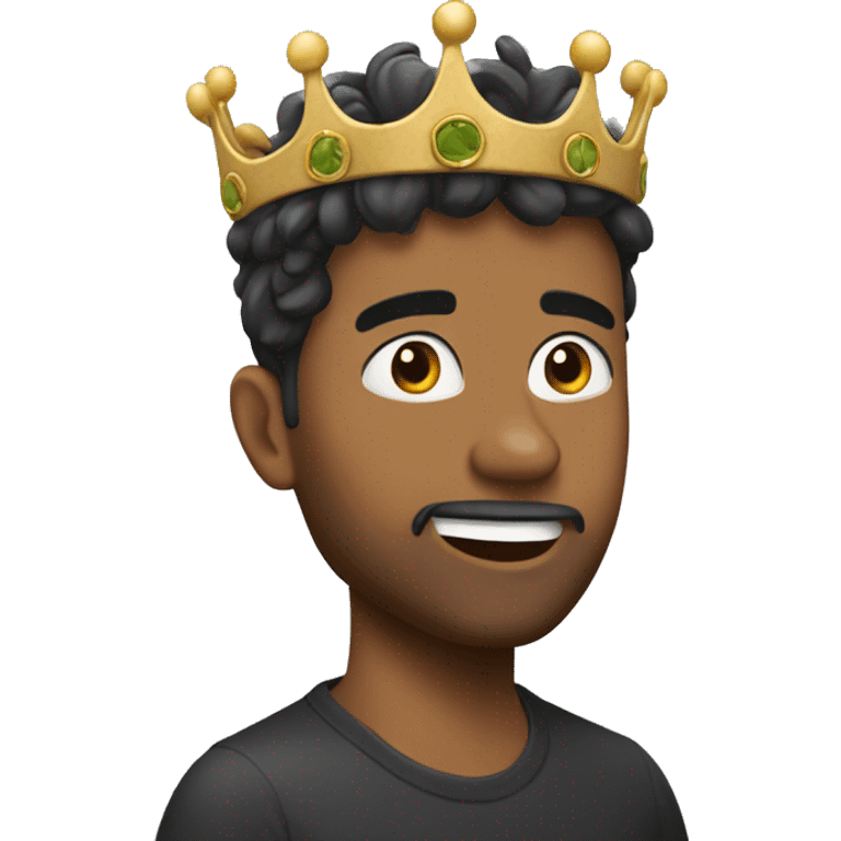 Couronne noire emoji