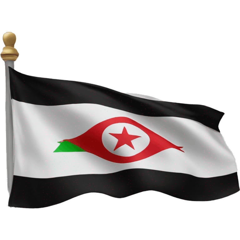 Free Syria flag  emoji