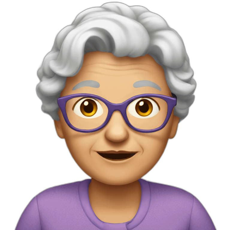 Granny emoji