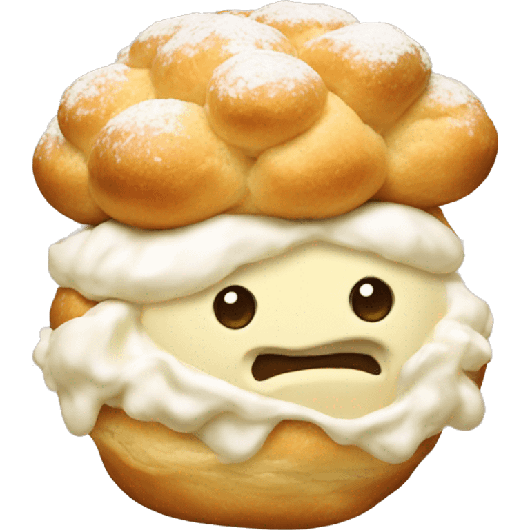 cream puff emoji