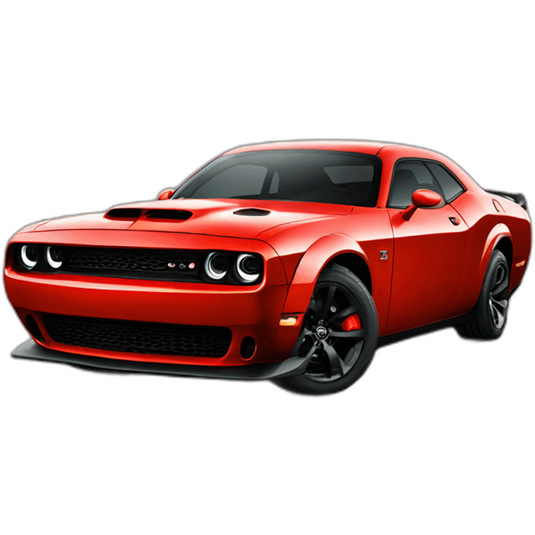 Car dodge demon emoji