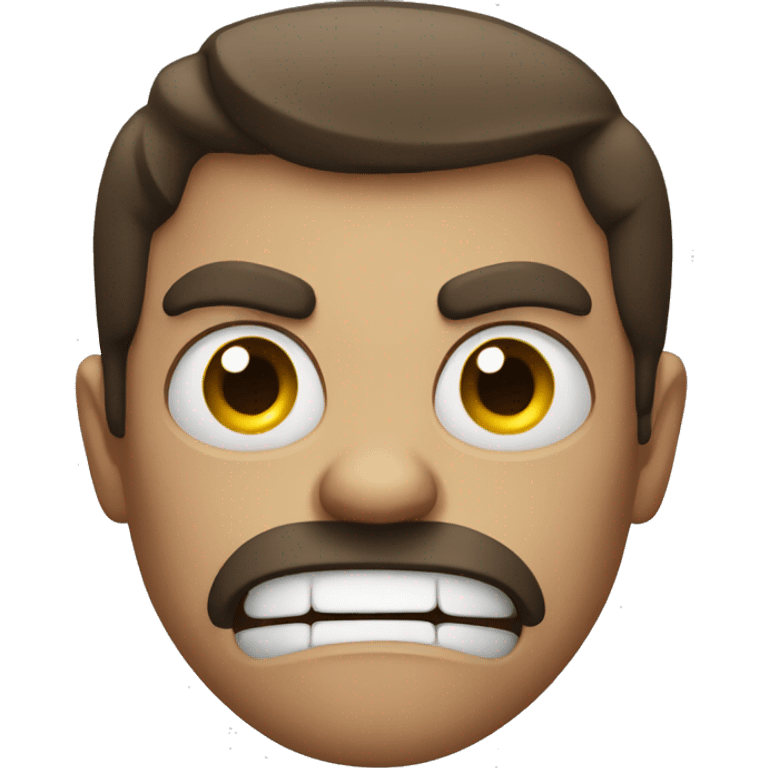 Angry person emoji