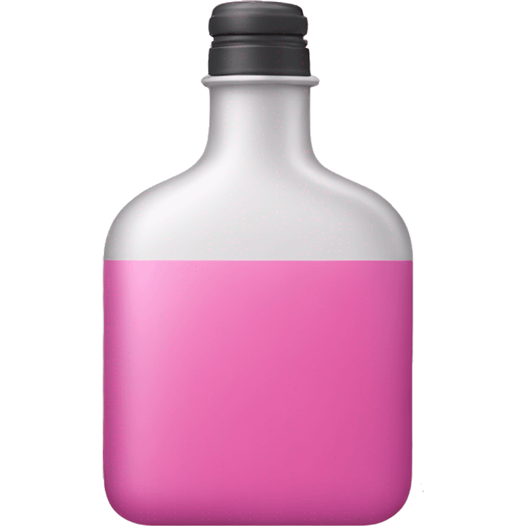 pink flask emoji