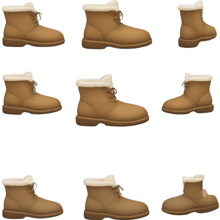 House shoe ugg  emoji