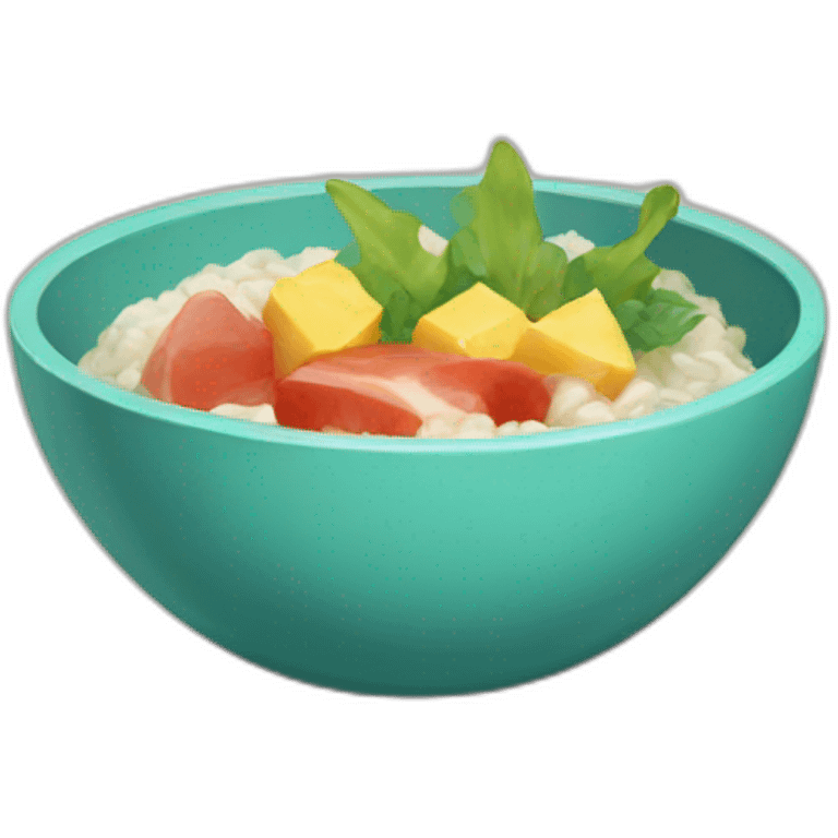 poké bowl emoji