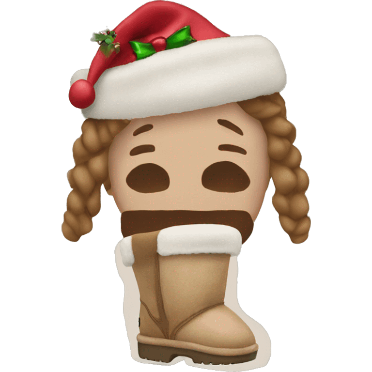 uggs christmas emoji