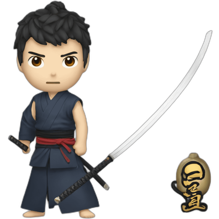 Isshin-Ashina avec katana emoji