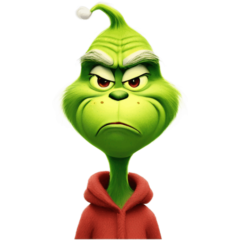 The grinch farting emoji