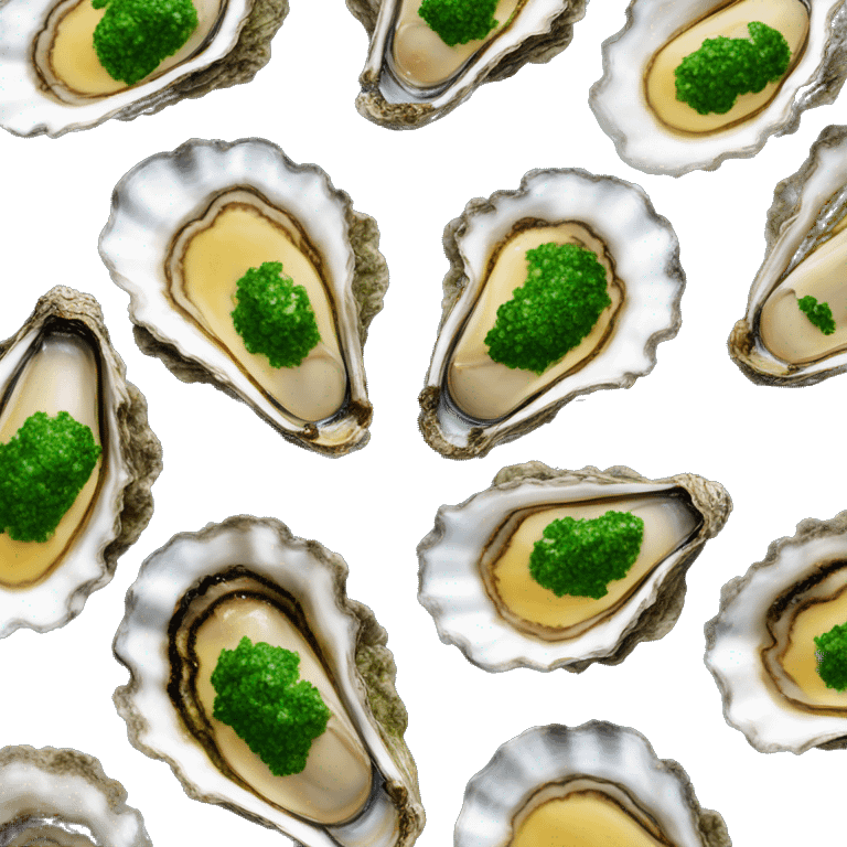 oysters rockefeller  emoji