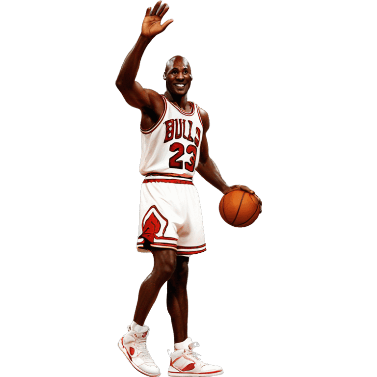 michael jordan gives you high five emoji