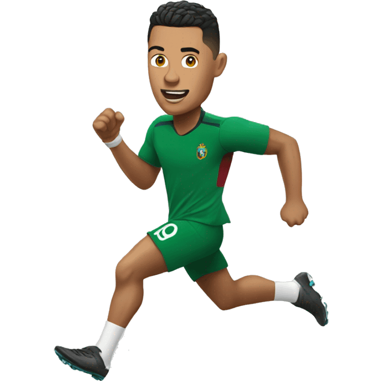 ronaldo running emoji