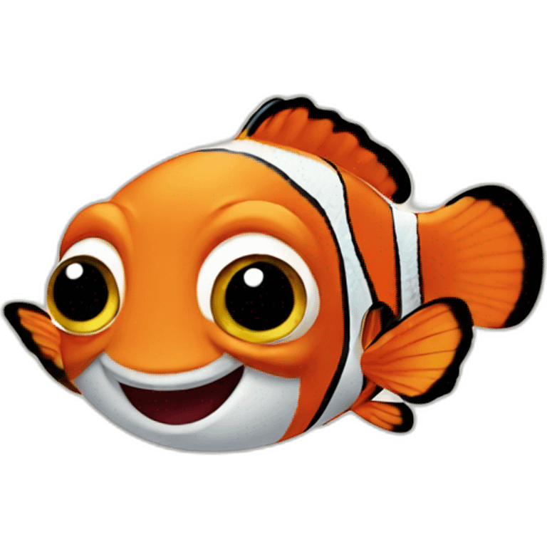 Cute baby nemo emoji