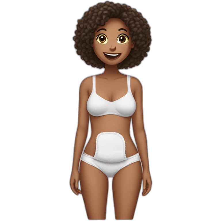 adulte diaper girl emoji