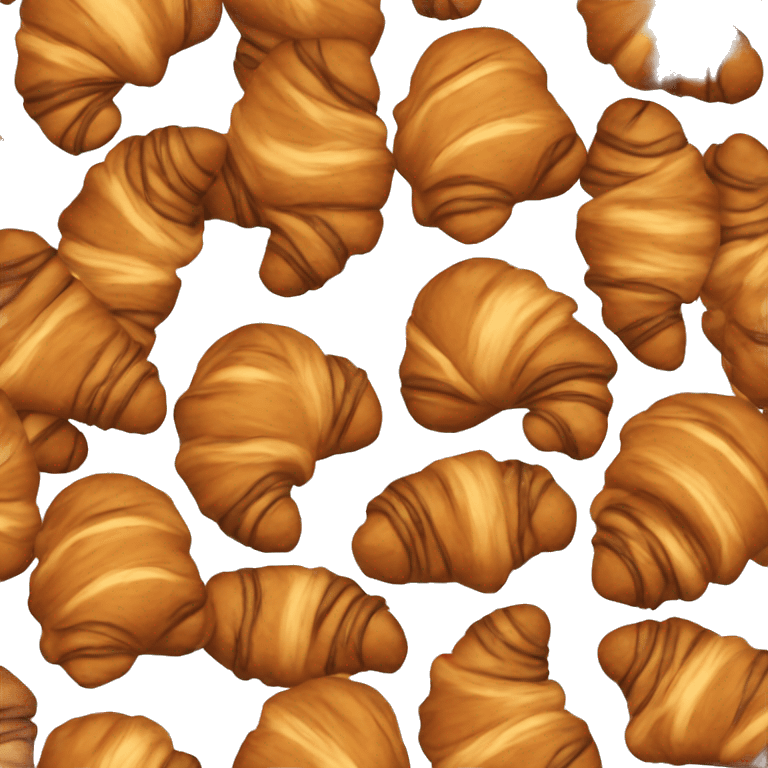 Chocolate croissant emoji